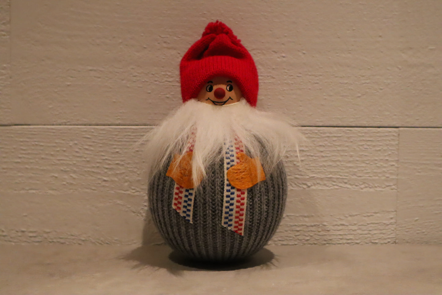 Stor rund tomte