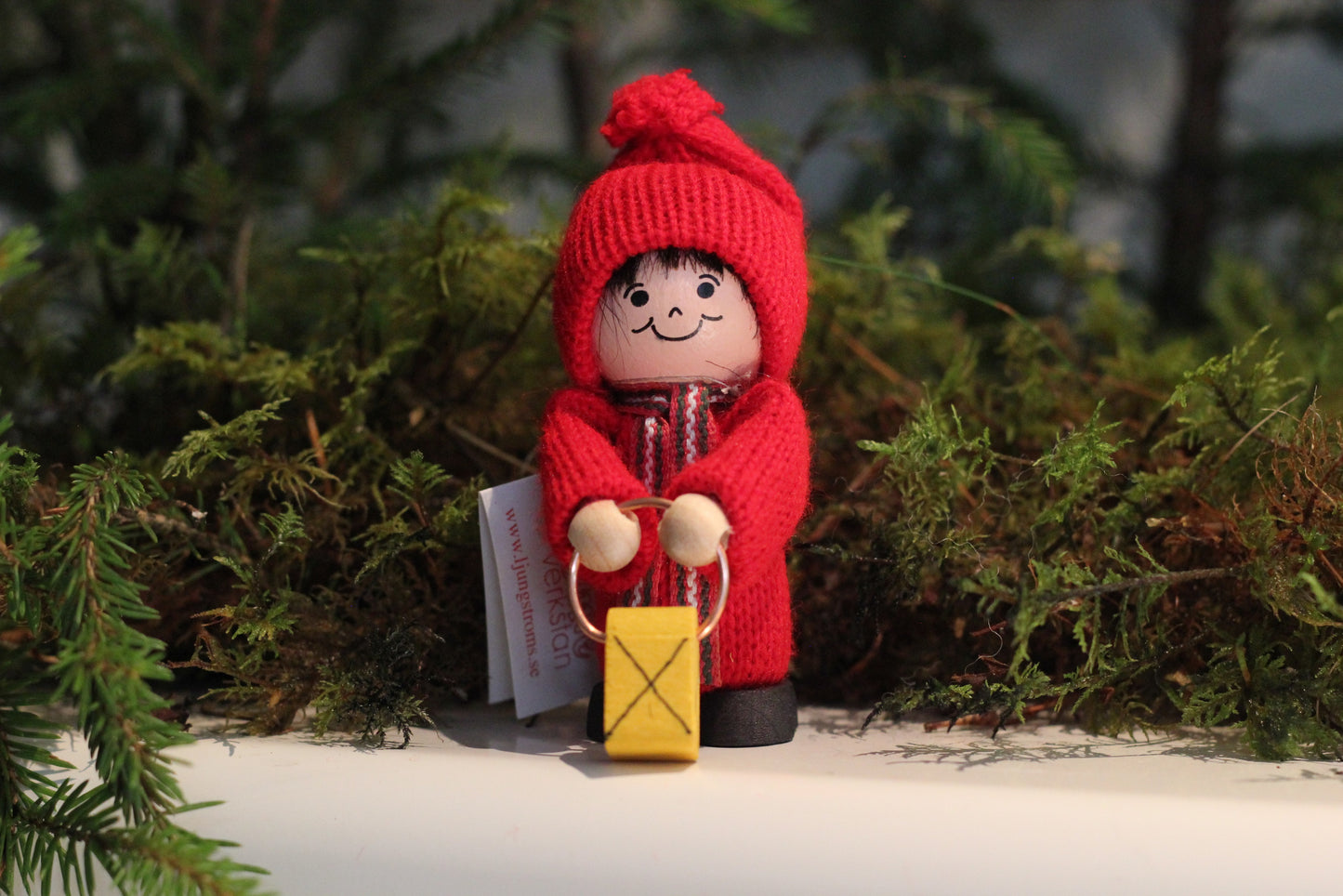 Tomtenisse med lykta